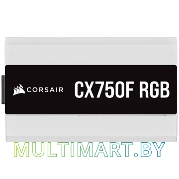 Блок питания Corsair CX750F RGB White 750W (CP-9020227-EU) картинка 6
